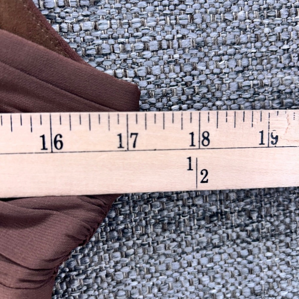 Theory Y2k‎ Babydoll Dress Brown 10 - Picture 9 of 14